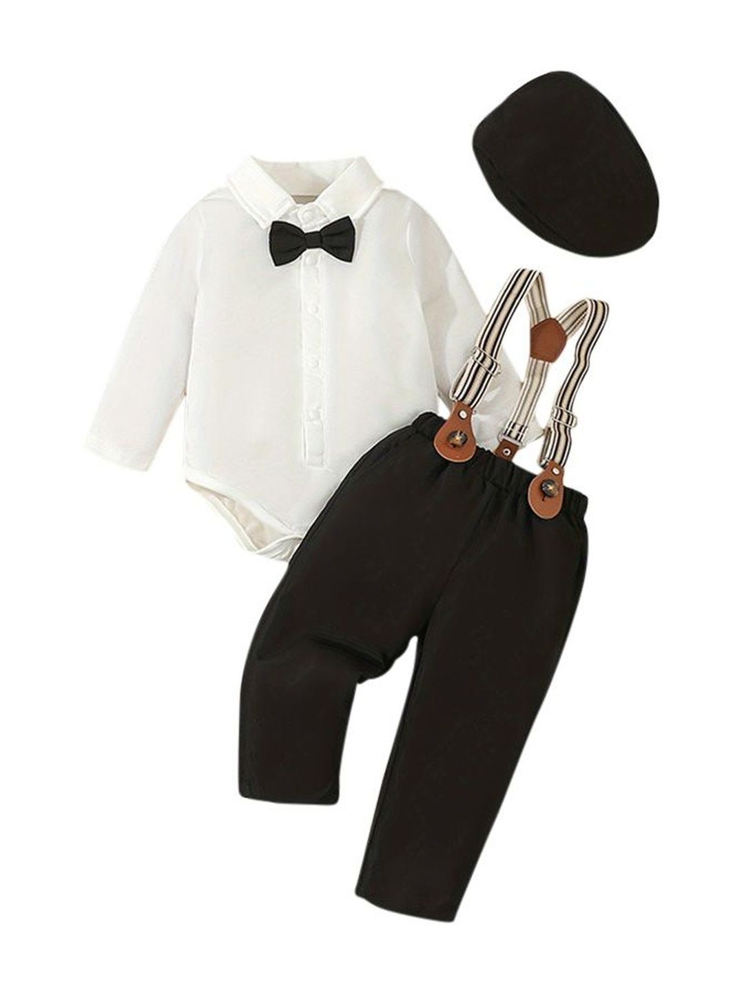 StyleCast x Revolte Boys Shirt Collar Leotard With Trouser