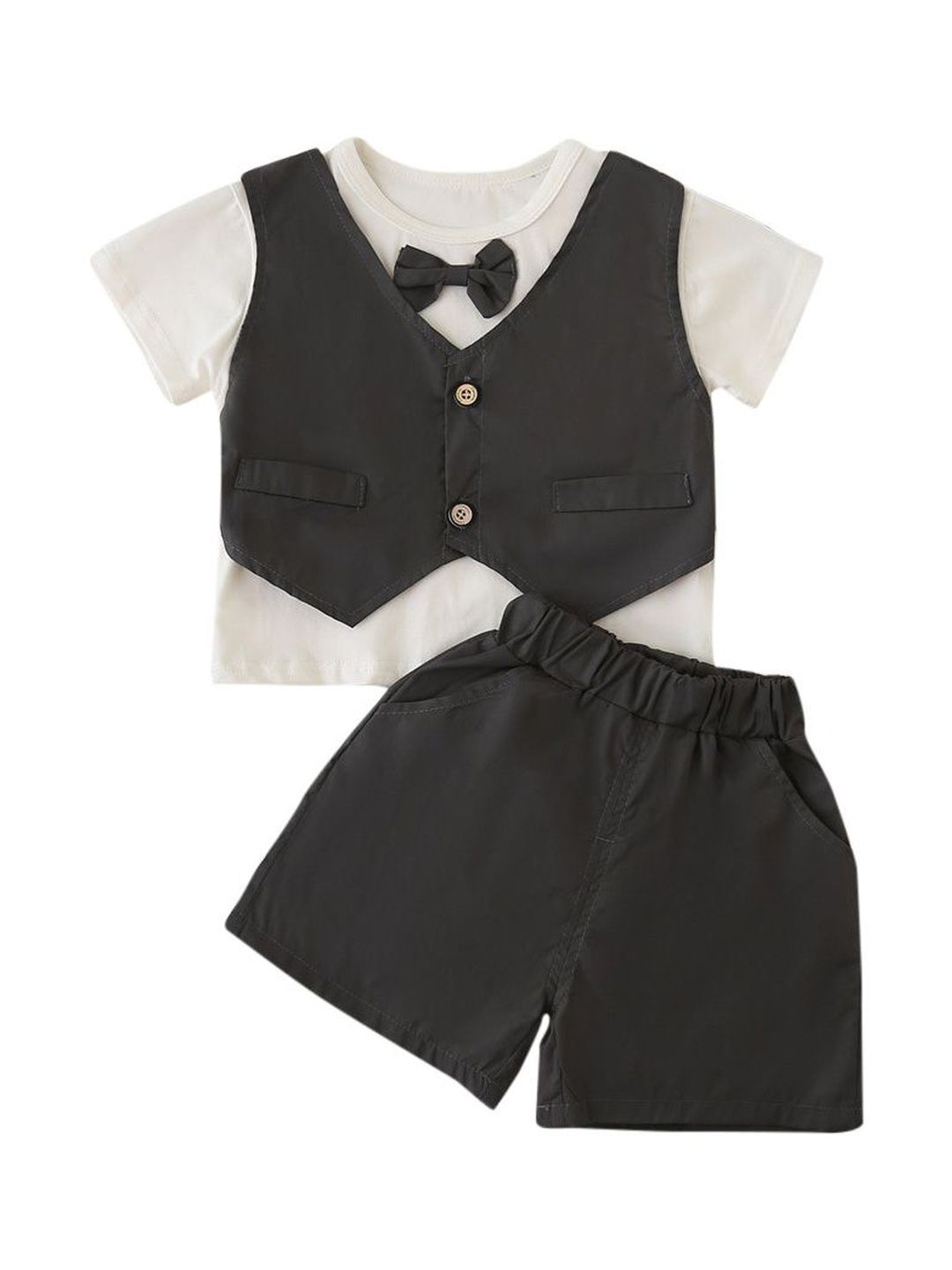 StyleCast x Revolte Boys Shirt with Shorts