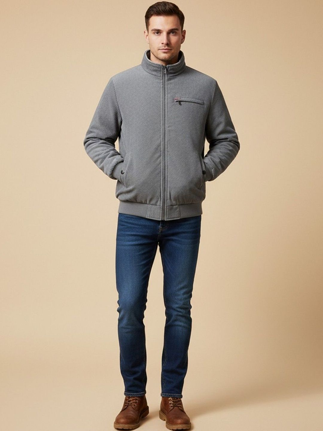 Mast & Harbour Men Bomber Jacket