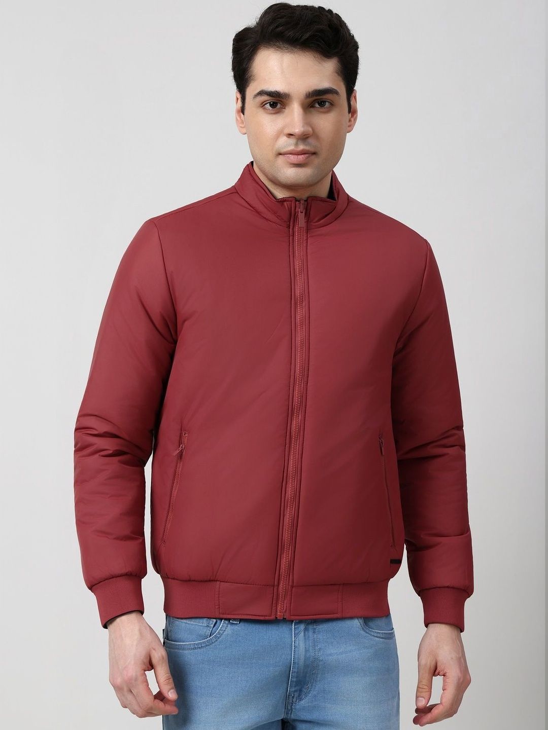 Peter England Casuals Men Open Front Jacket