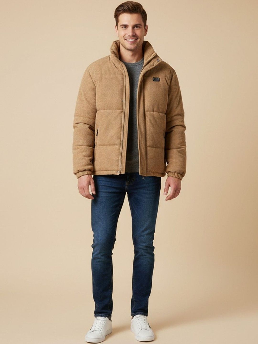 Mast & Harbour Men Padded Jacket