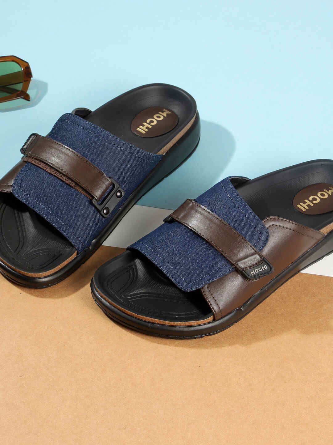 Mochi Men Colourblocked Sliders