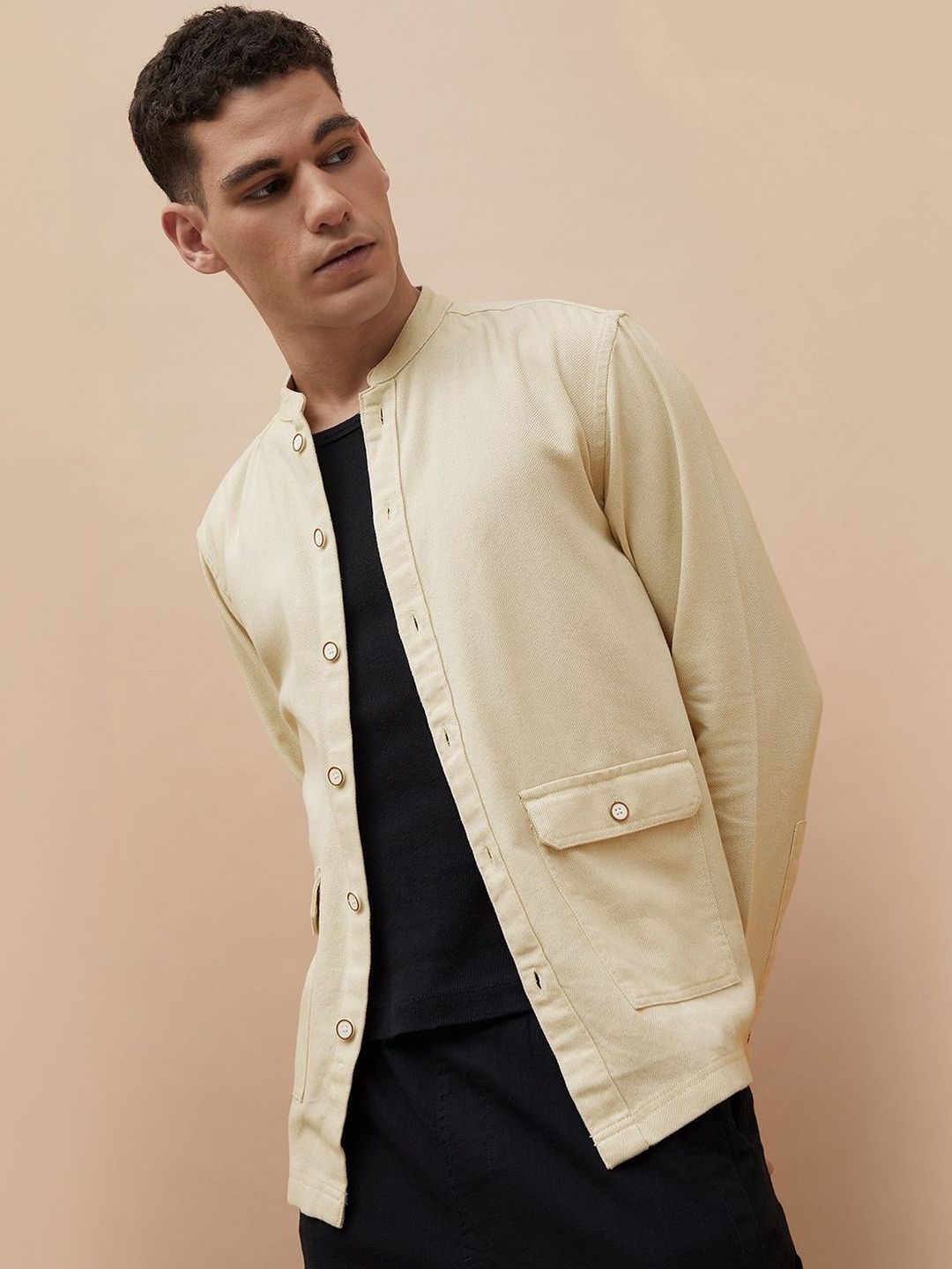 CODE by Lifestyle Men Washed Denim Jacket