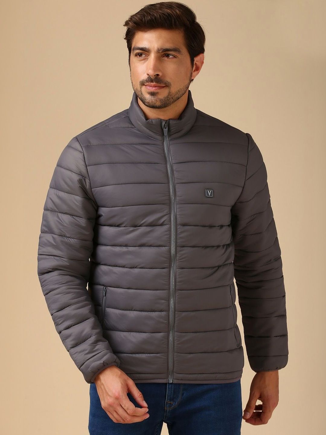 Van Heusen Innerwear Men Open Front Jacket