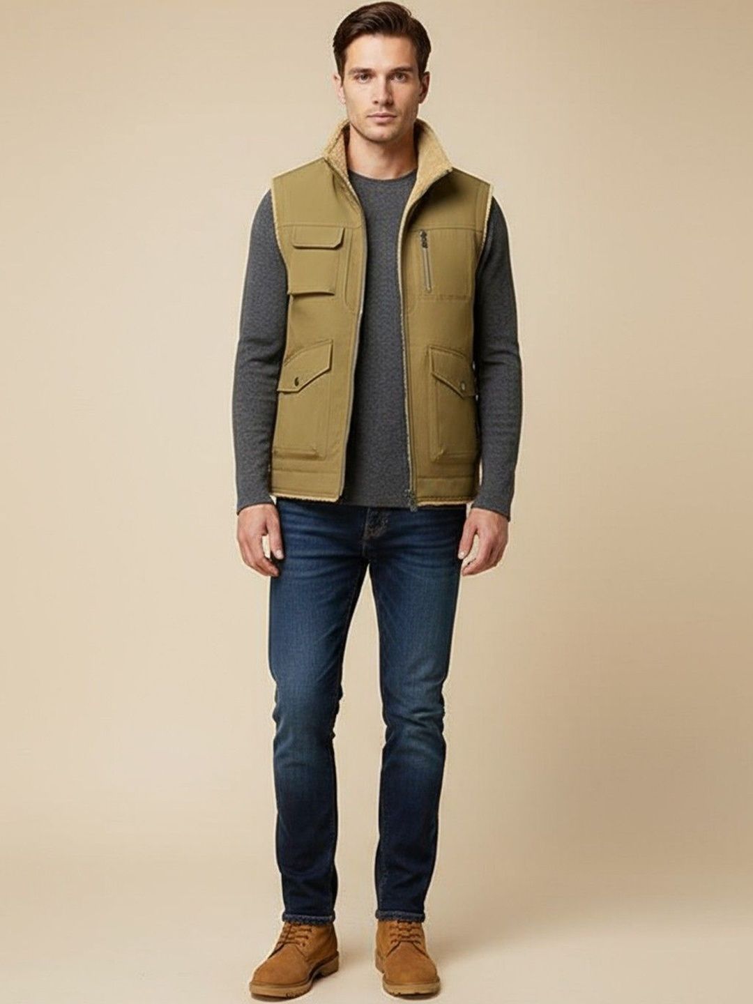 Mast & Harbour Men Puffer Jacket