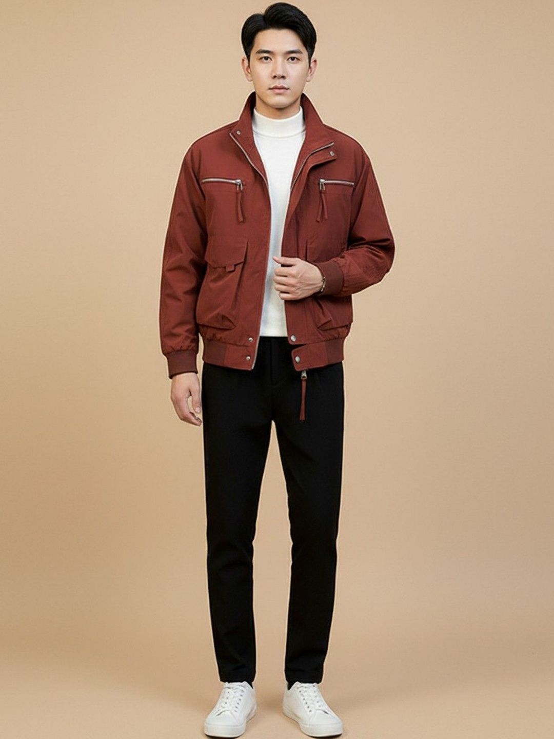 Mast & Harbour Men Bomber Jacket