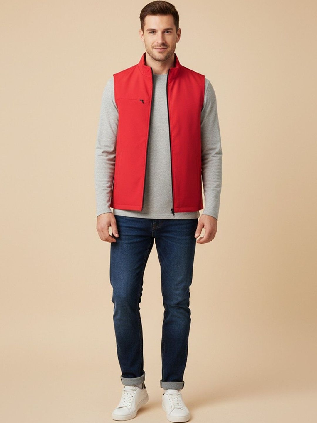 Mast & Harbour Men Padded Jacket