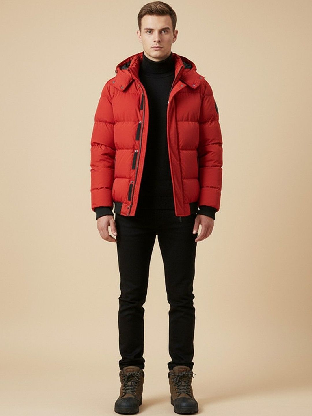 Mast & Harbour Men Puffer Jacket