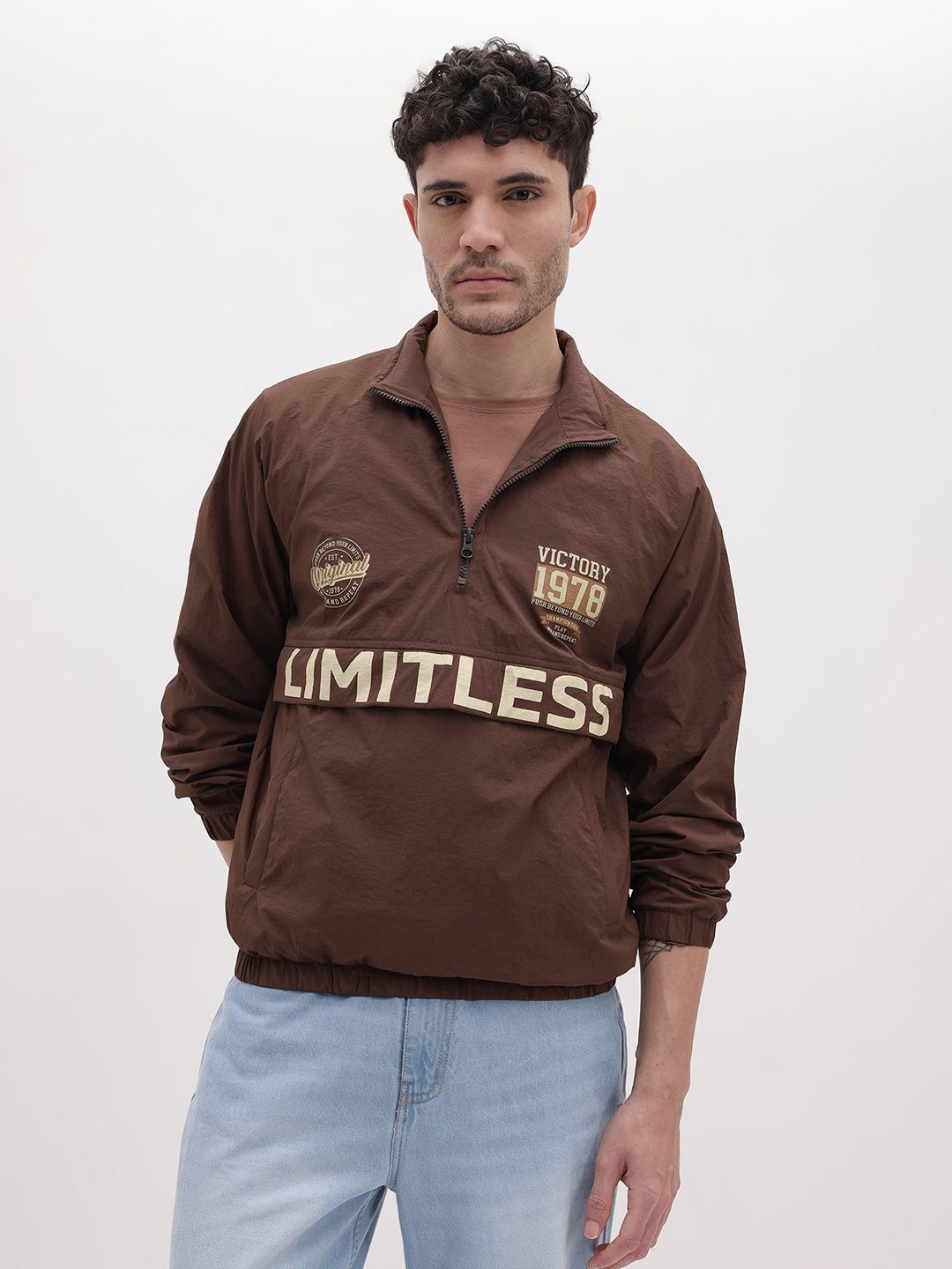 The Roadster Life Co. Graphic Printed Tailored Jacket