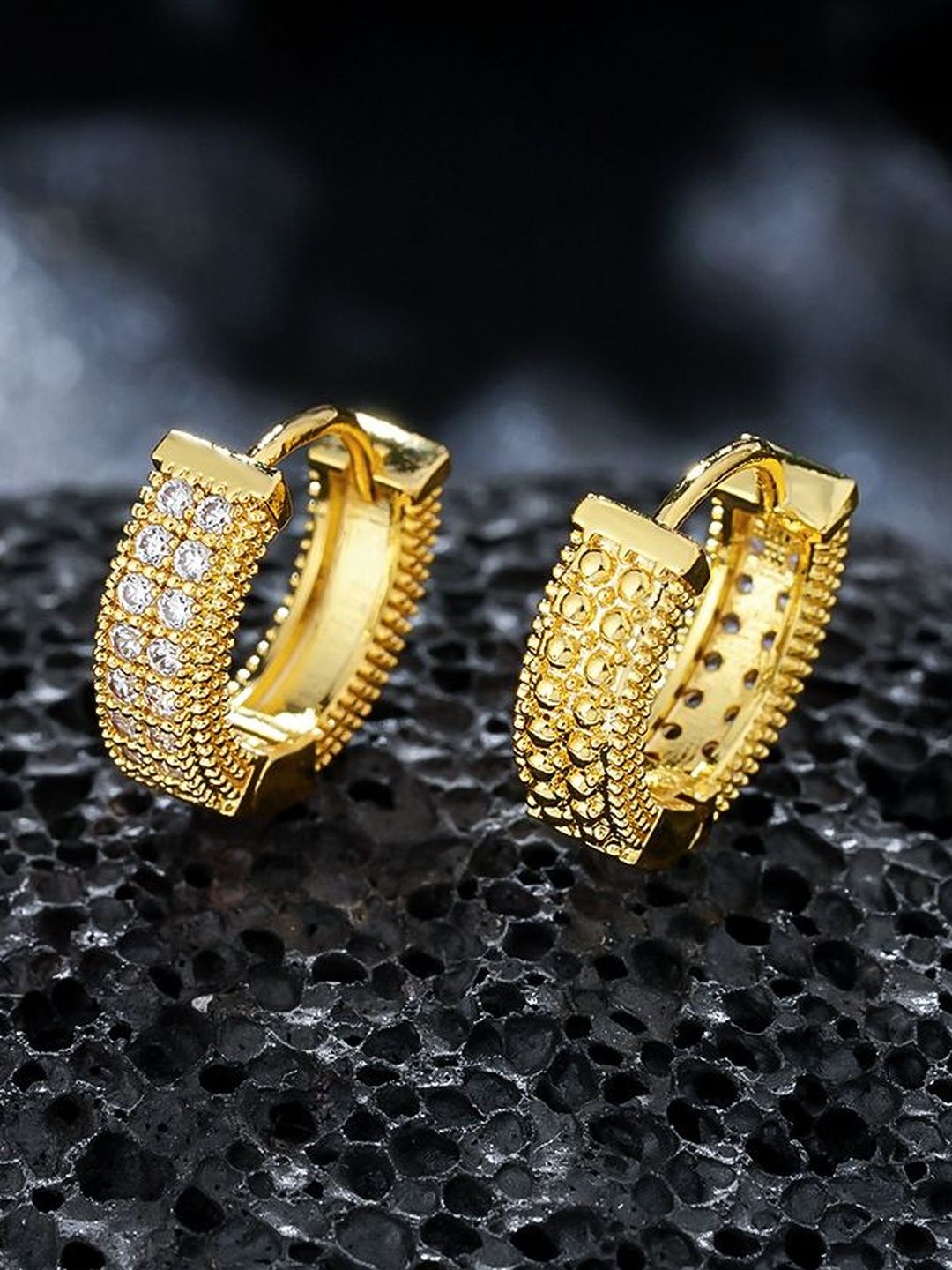 StyleCast x Revolte Circular Hoop Earrings