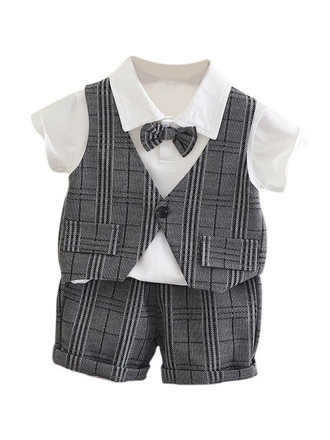 StyleCast x Revolte Boys Shirt With Shorts Clothing Set