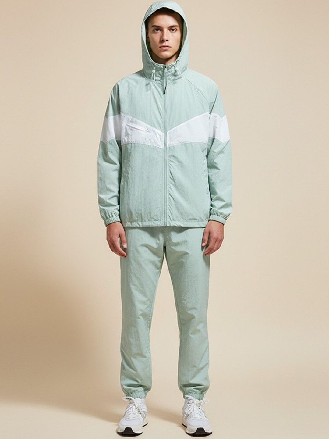 Mast & Harbour Men Colourblocked Sporty Jacket
