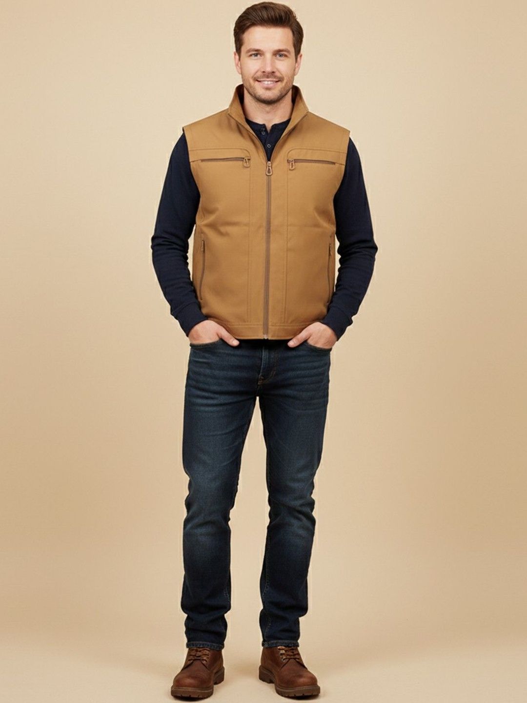 Mast & Harbour Men Padded Jacket