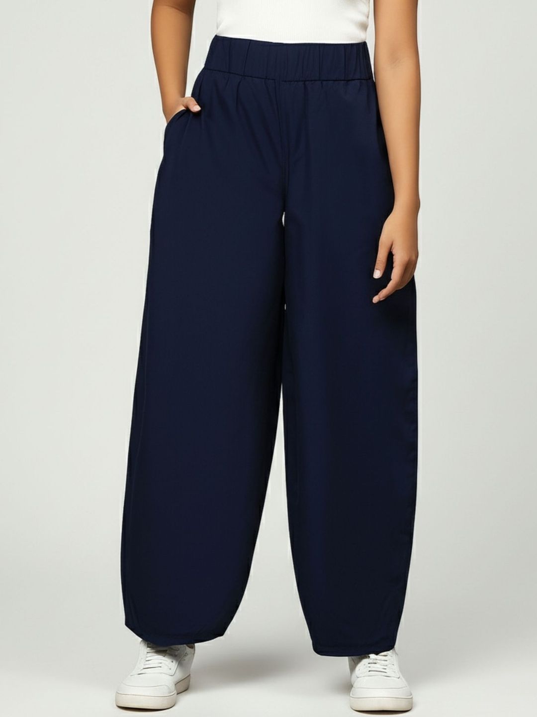 TeenTrums Girls Relaxed Tapered Fit Trousers