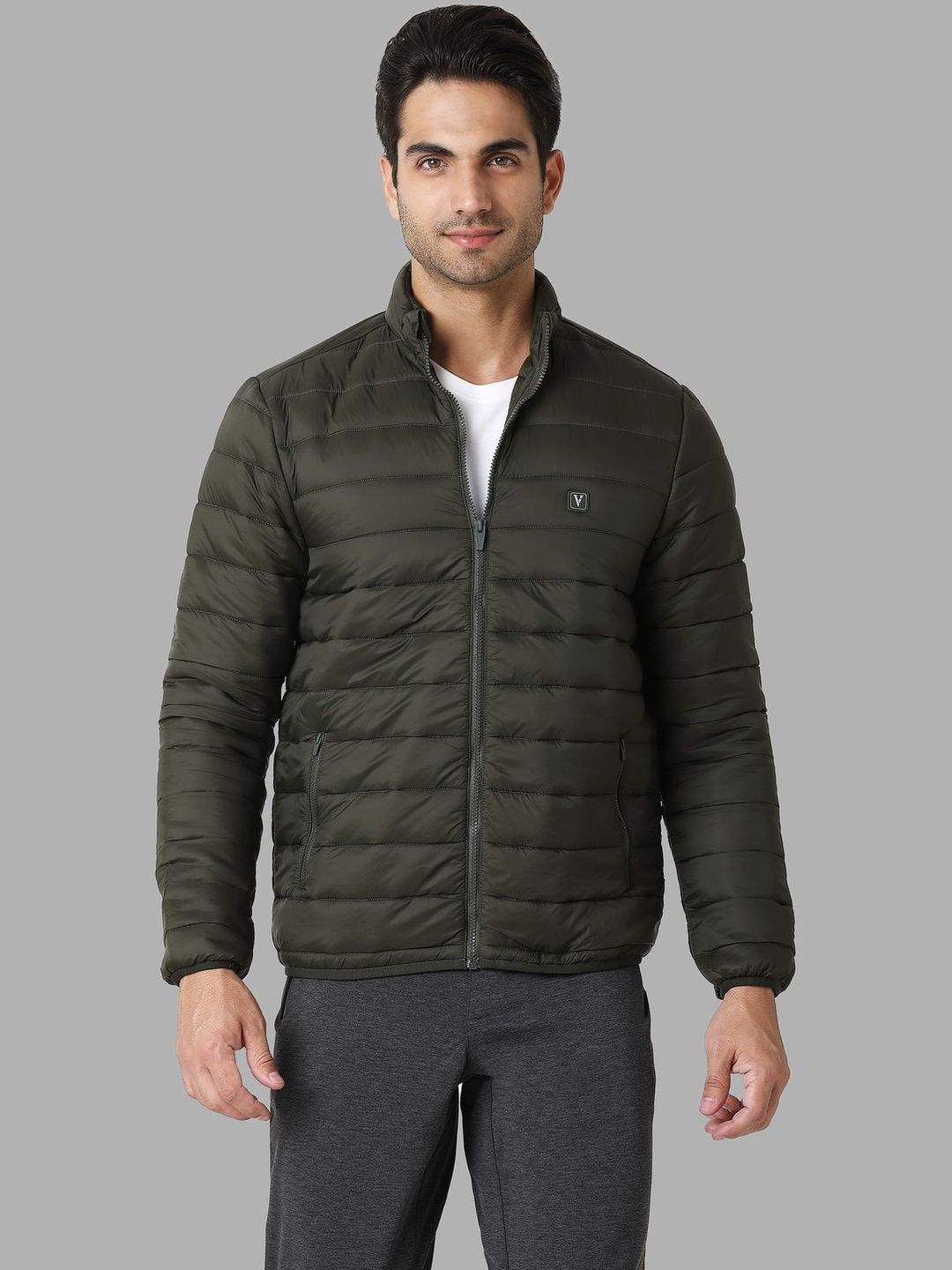 Van Heusen Innerwear Men Open Front Jacket
