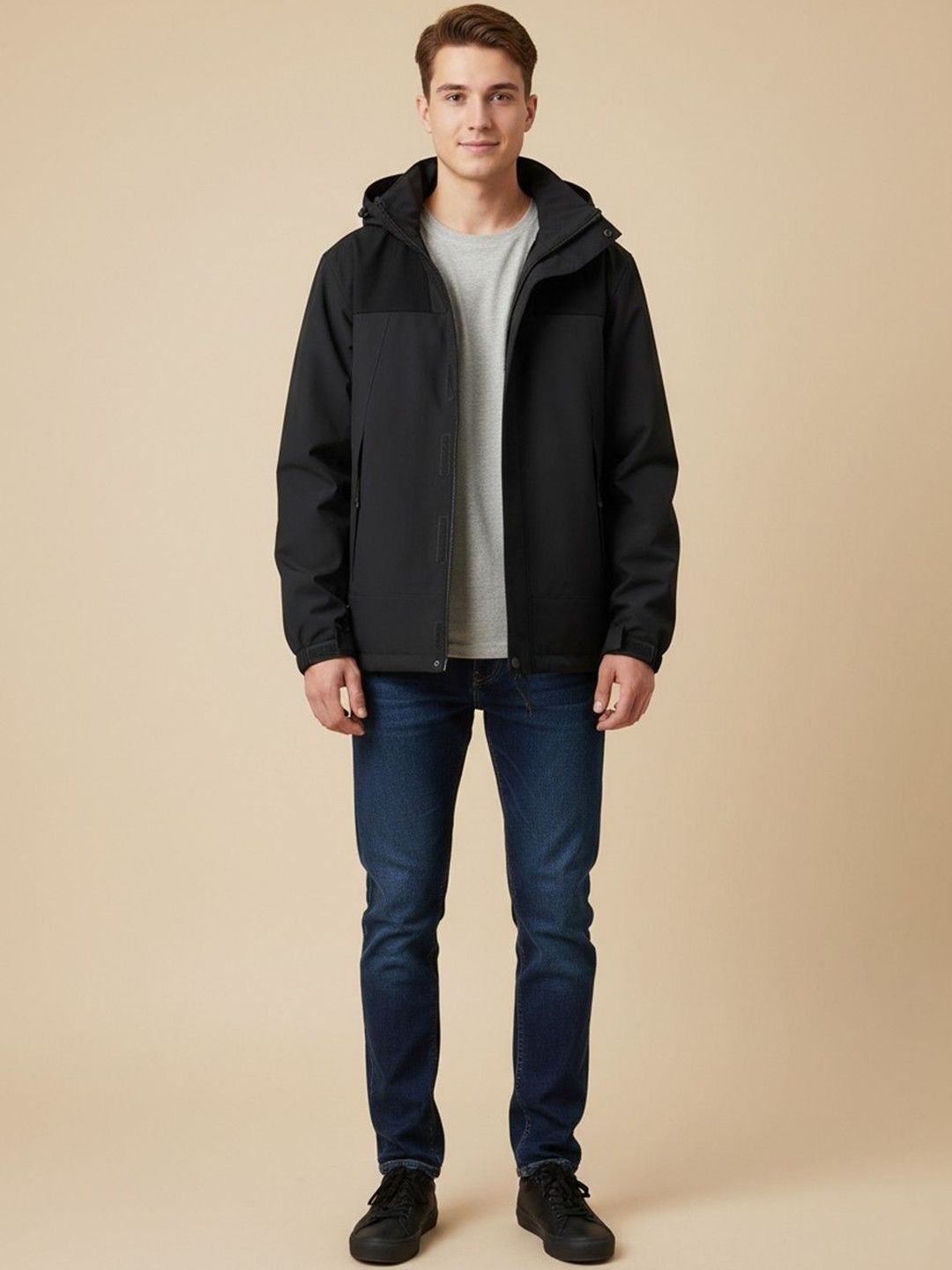 Mast & Harbour Men Lightweight Puffer Jacket