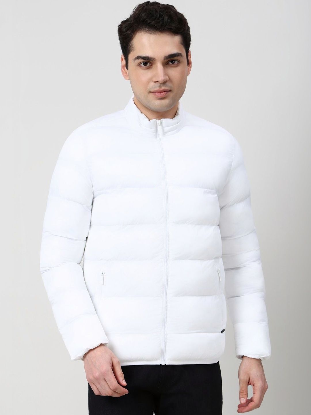 Peter England Casuals Men Open Front Jacket