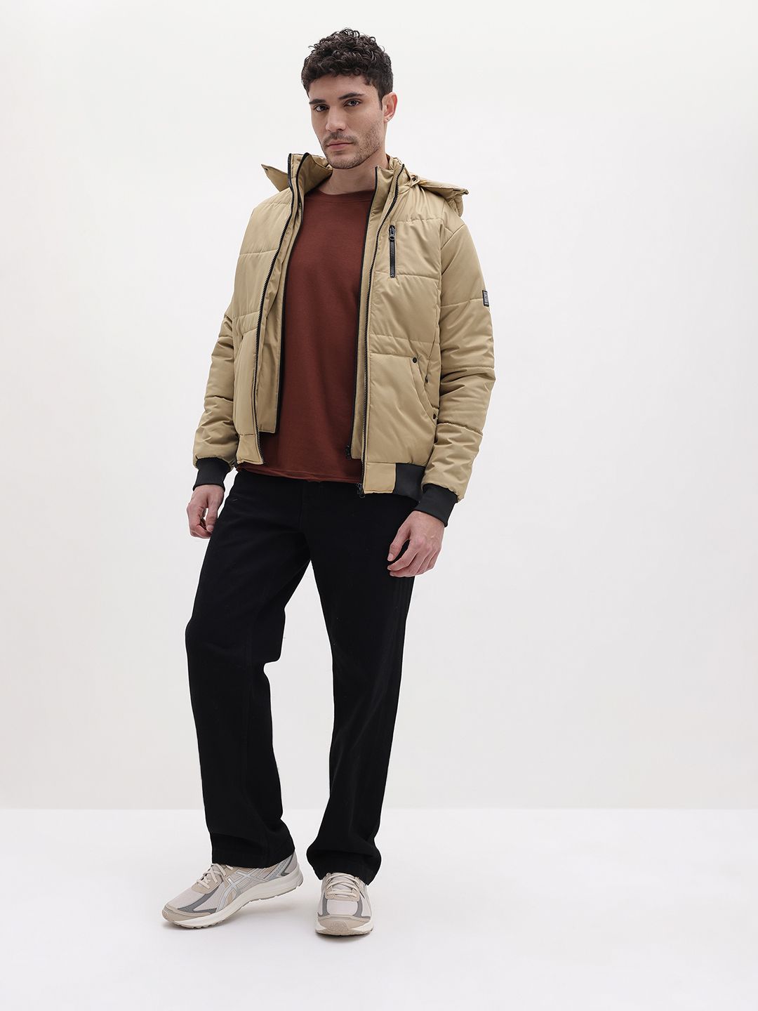 FCRB LYCRA HOODED BLOUSON ベージュ XL FCRB LYCRA HOODED BLOUSON ベージュ XL