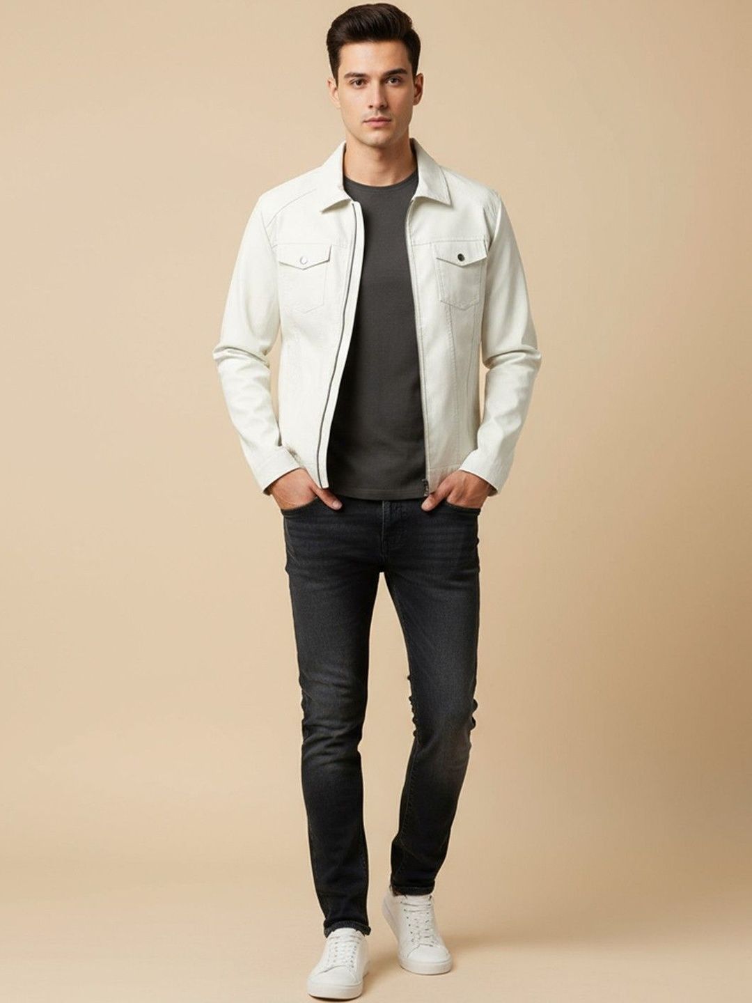Mast & Harbour Men Denim Jacket