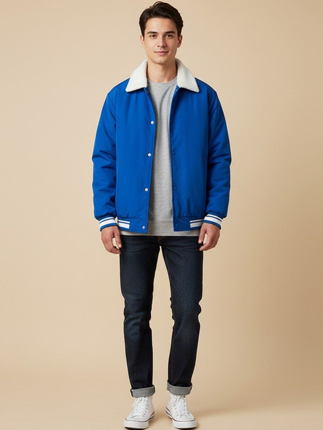 Mast & Harbour Men Padded Jacket