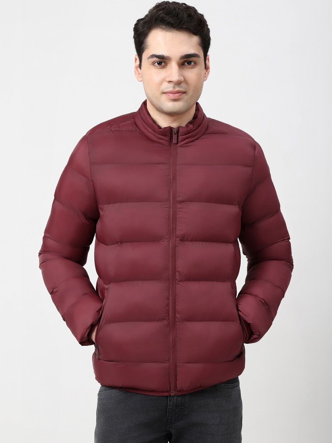 Peter England Casuals Men Open Front Jacket