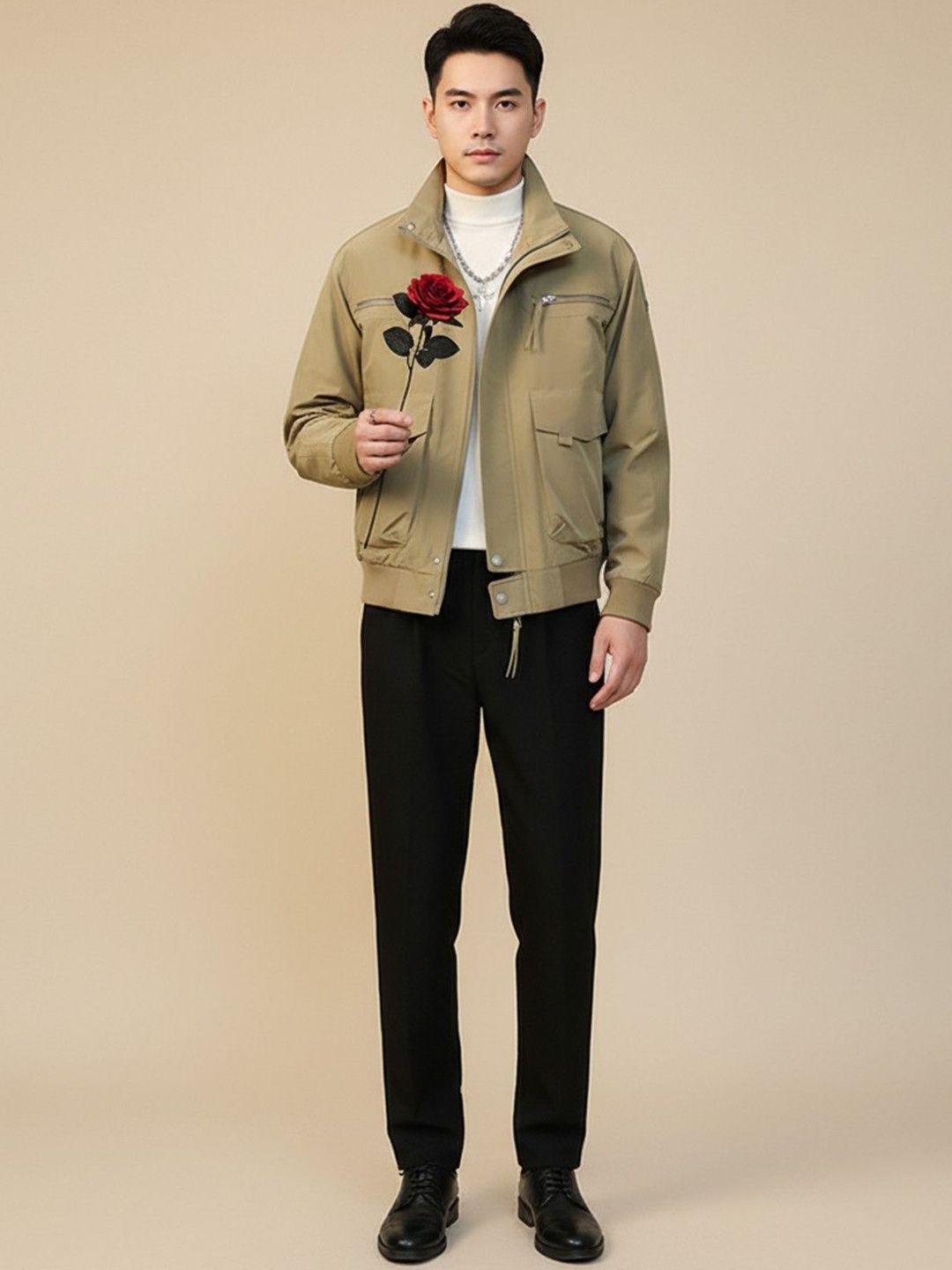 Mast & Harbour Men Bomber Jacket