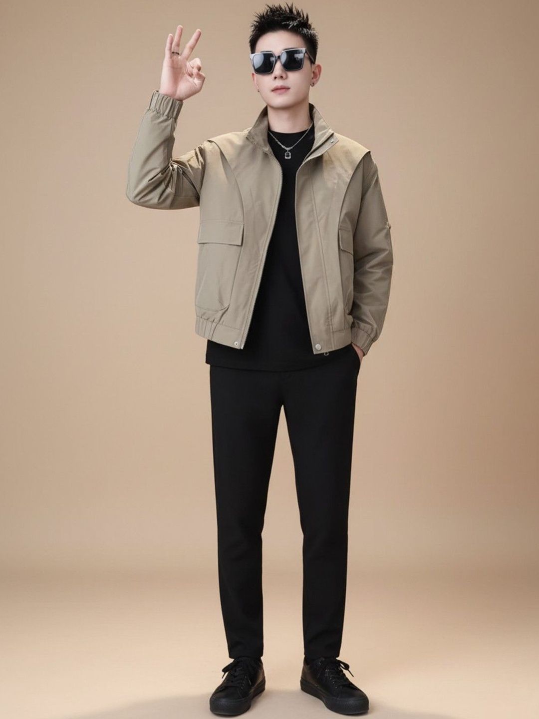 Mast & Harbour Men Bomber Jacket