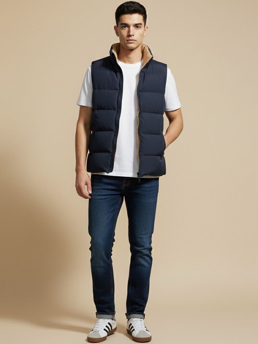 Mast & Harbour Men Puffer Jacket