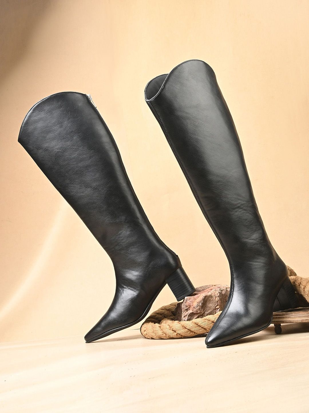 Roadster Roadster Women Zipper Knee Length Outdoor High Top Boots
