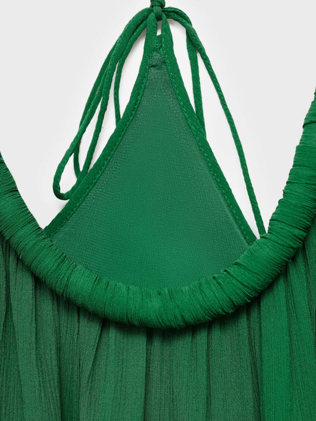Ruffle Detail Styled Back Top