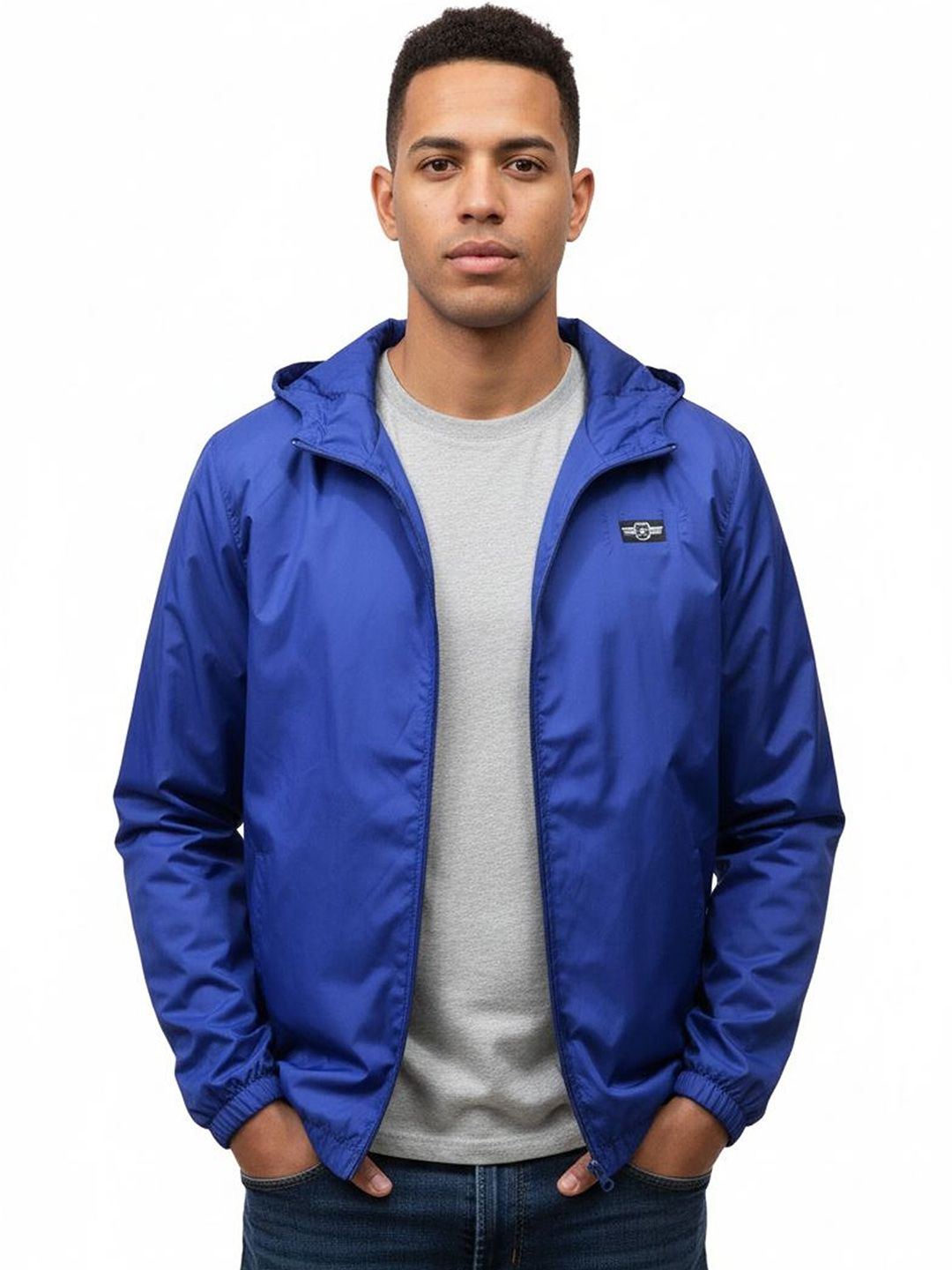 The Roadster Life Co. Hooded Sporty Windcheater Jacket