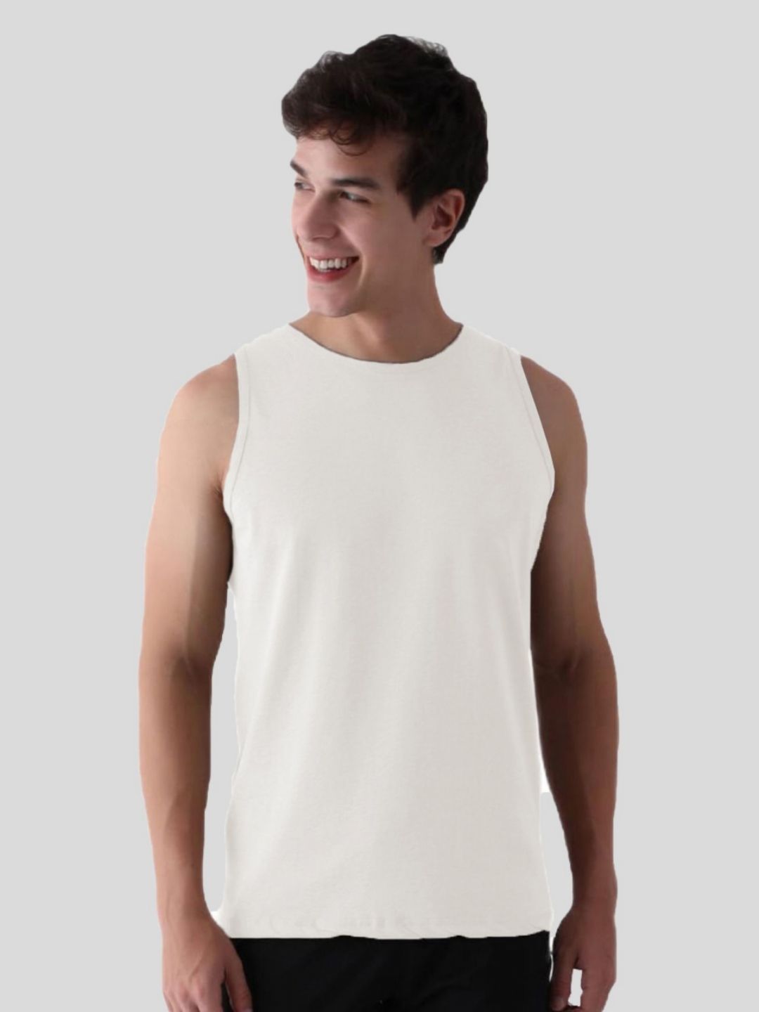 T.T. Men Solid Round Neck Cotton T-shirt