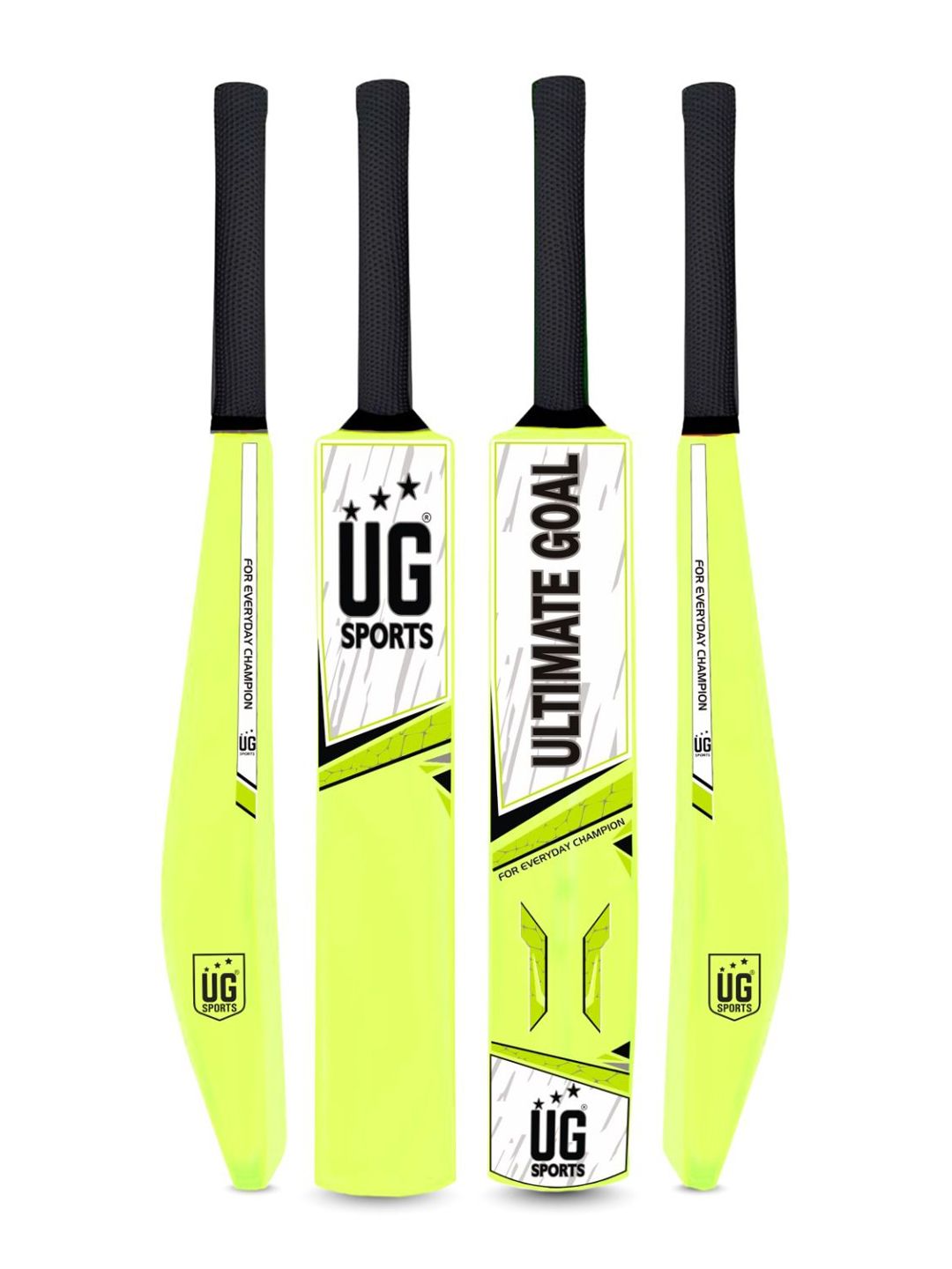 UG SPORTS UG SPORTS Plastic Premium Plastic Cricket Bat with UV Artwork & Soft Cushion Grip