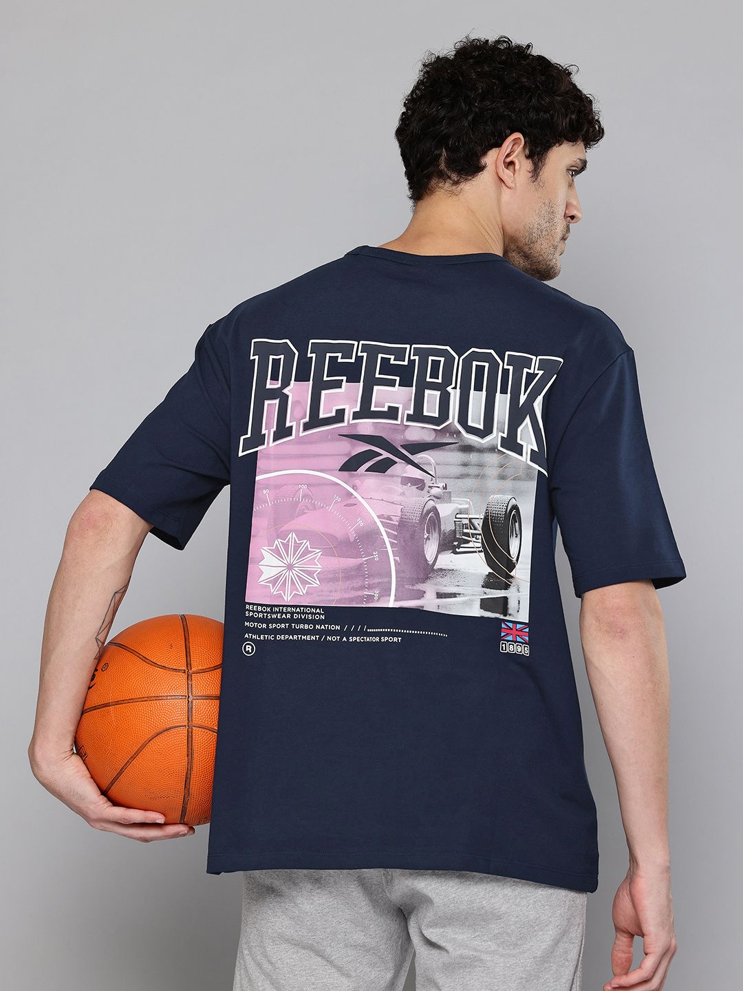 Reebok Graphic Printed Boxy Training or Gym T-shirt
