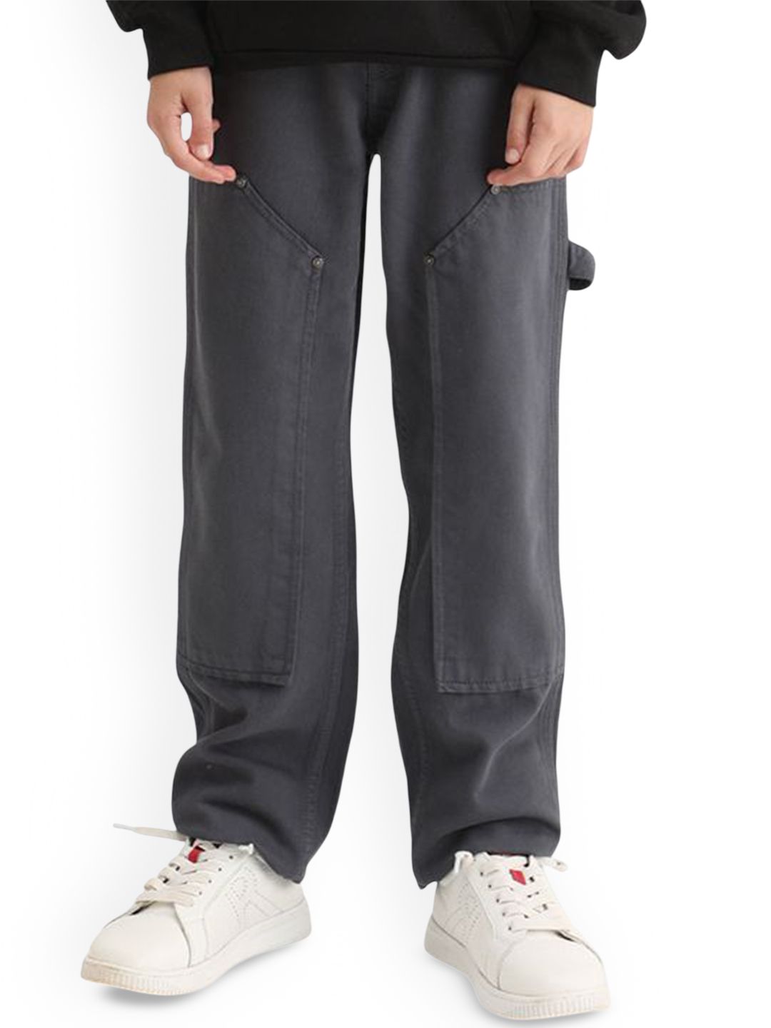 RARE ONES Boys Regular Fit Mid-Rise Stretchable Jeans