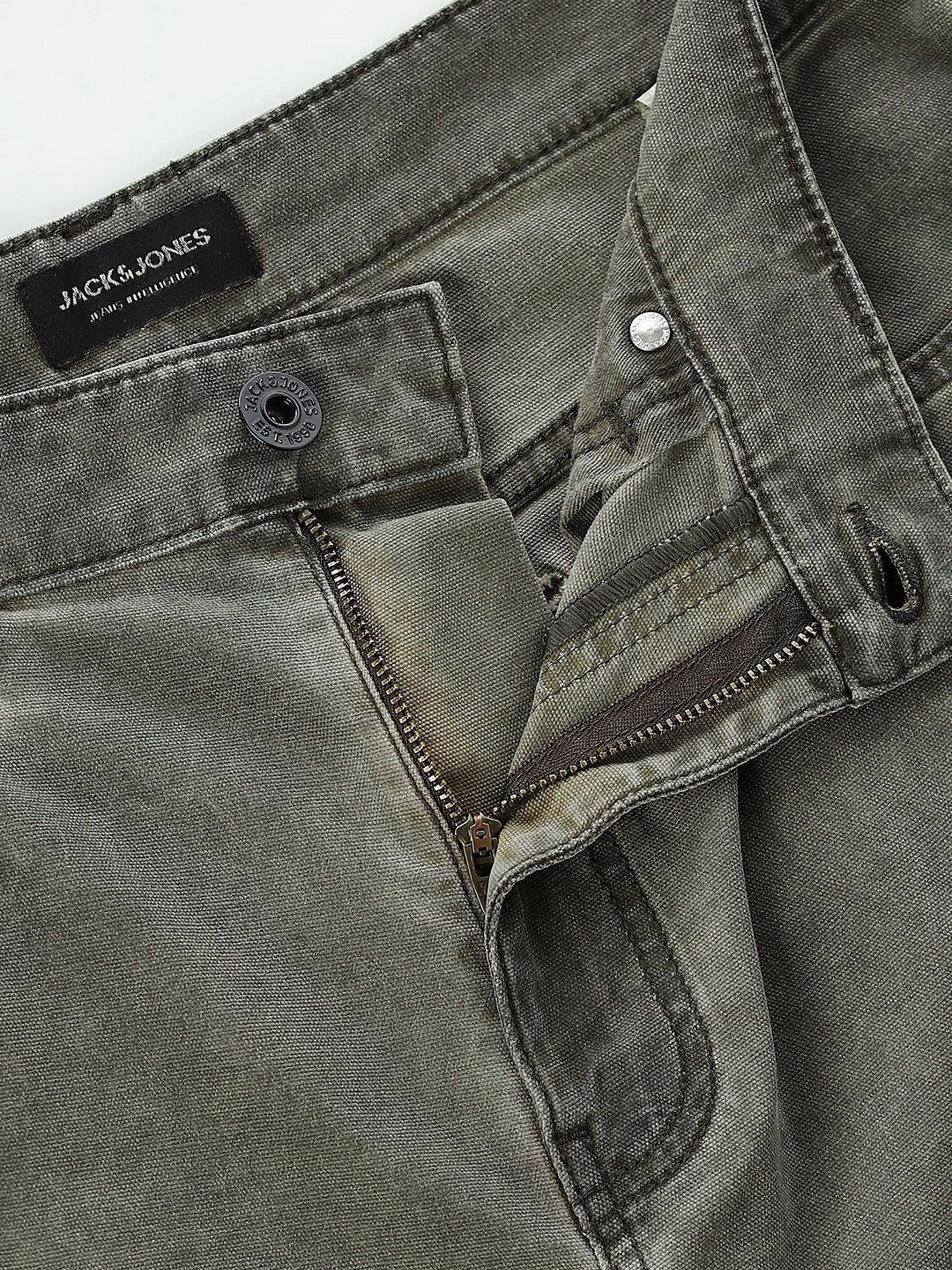Solid Wide Leg High-Rise Light Fade Stretchable Jeans