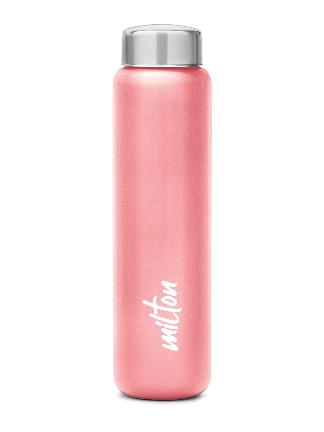 Milton Aqua Pink Stainless Steel Single Wall Vacuum Water Bottle - 920ml