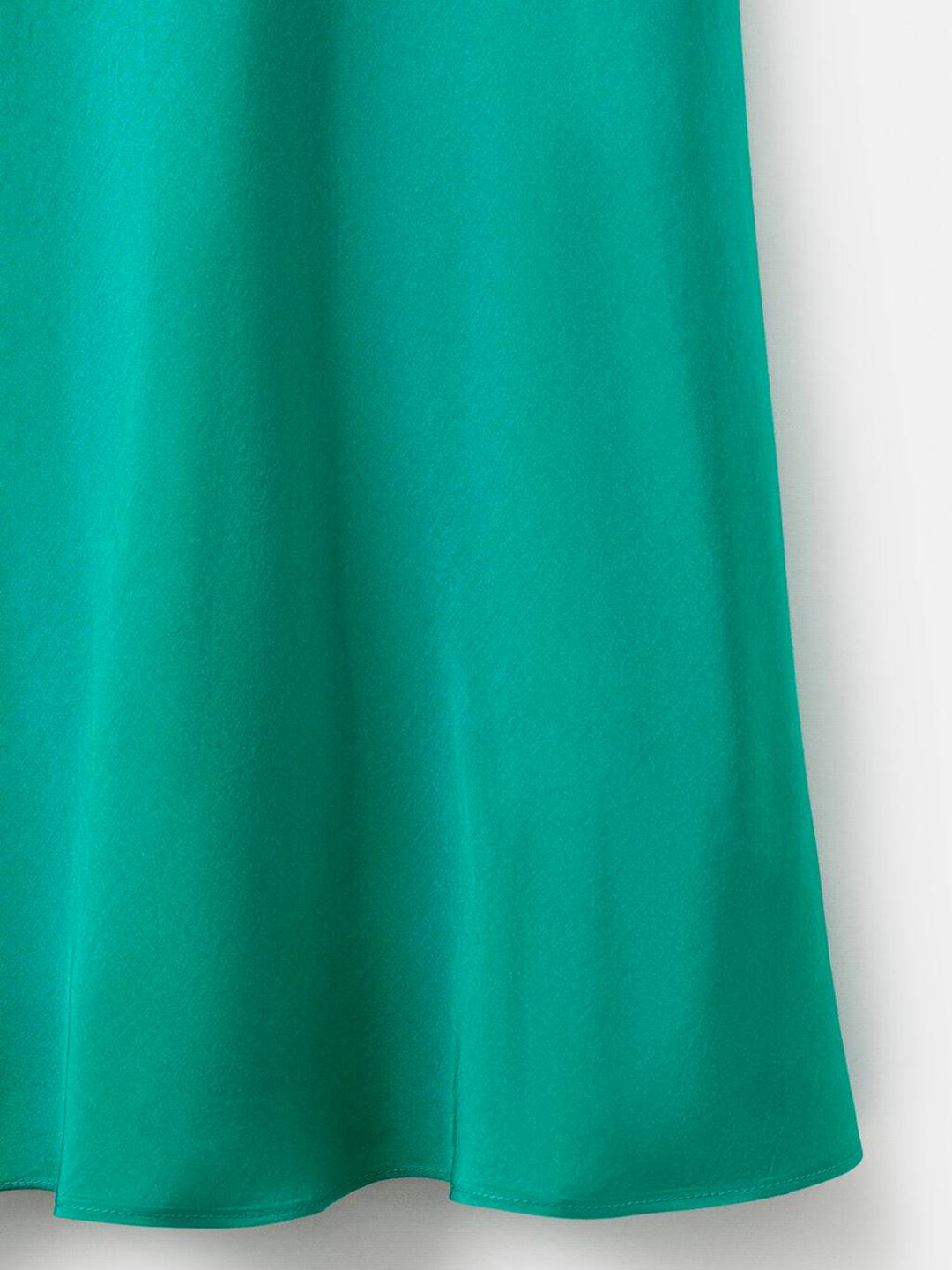Cowl Neck Satin Maxi Dress