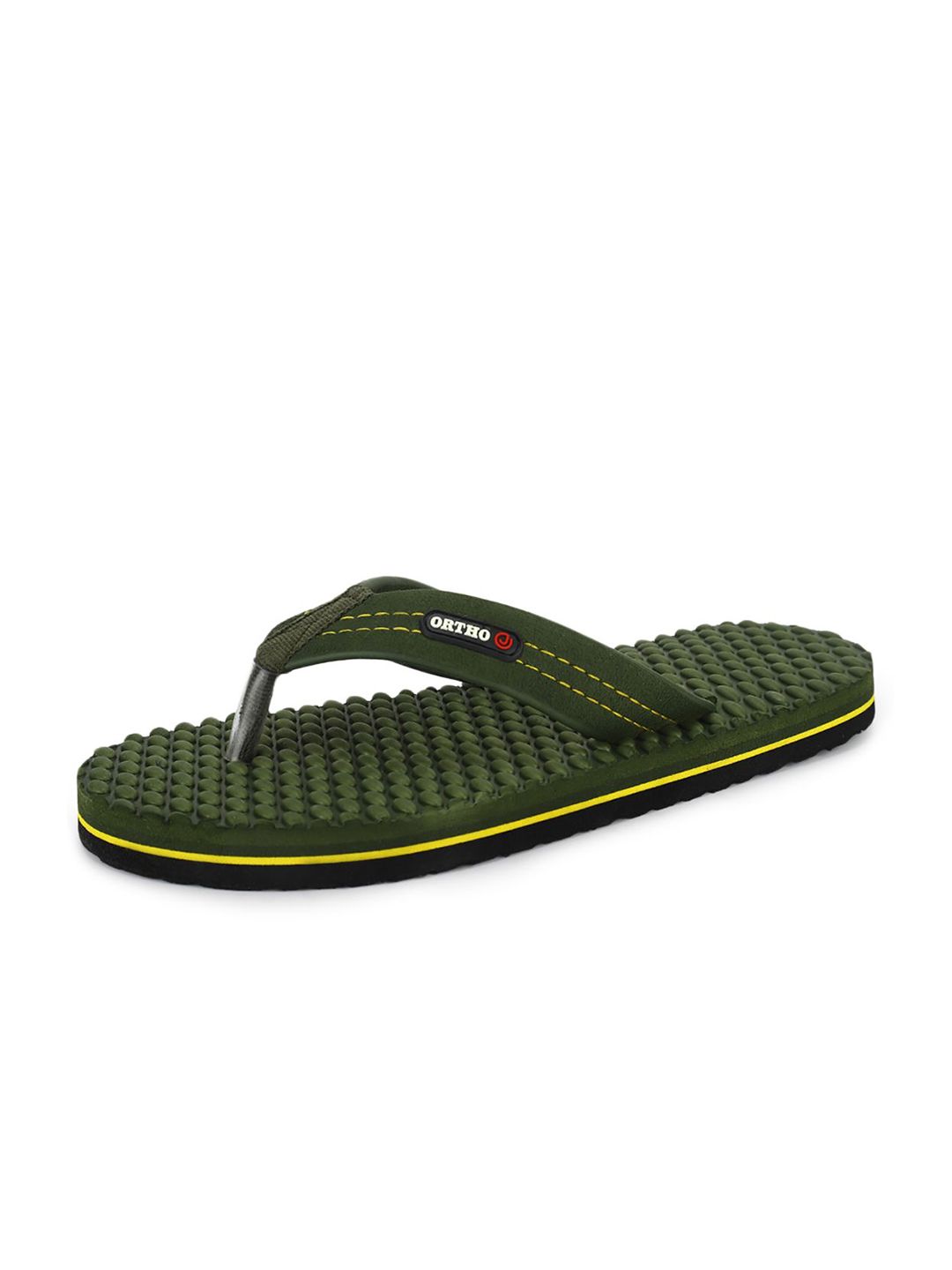 ORTHO JOY Men Rubber Anti-Skid Thong Flip-Flops