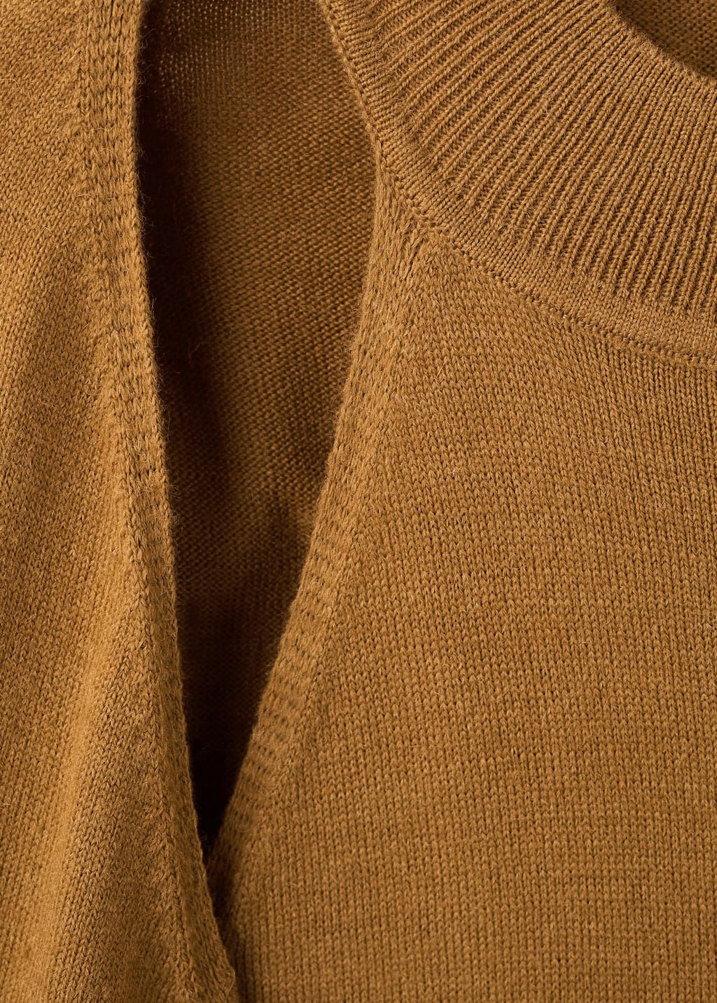 Knitted Top With Attached Shrug