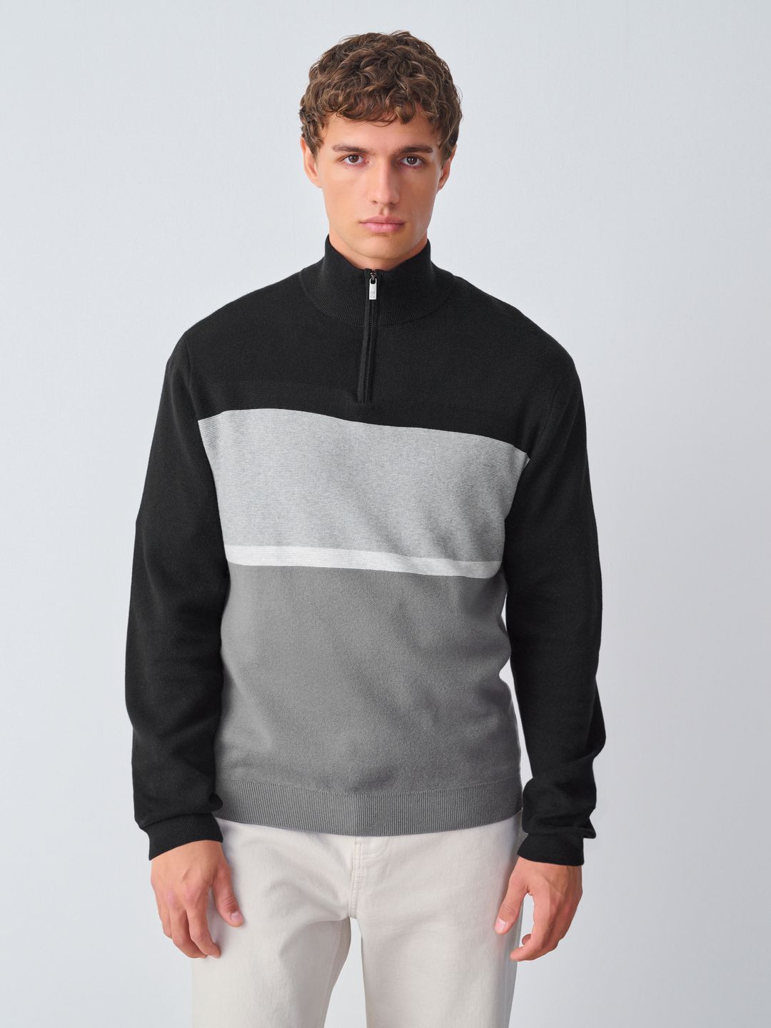 NEXT Striped Pure Cotton Pullover