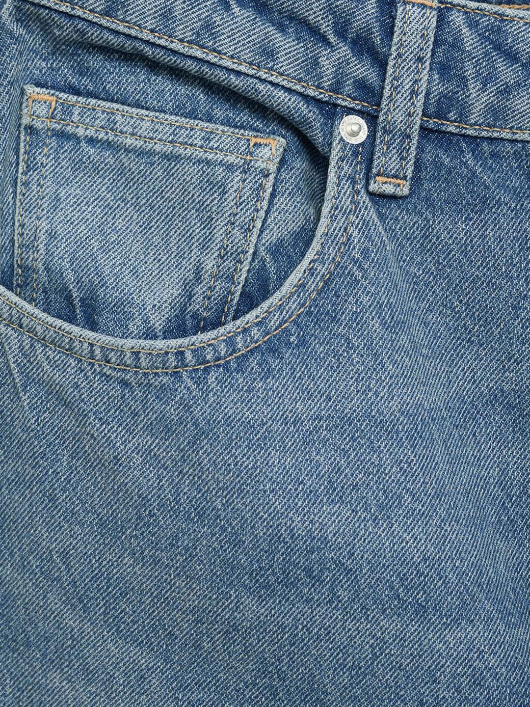 Straight Fit Mid-Rise Jeans