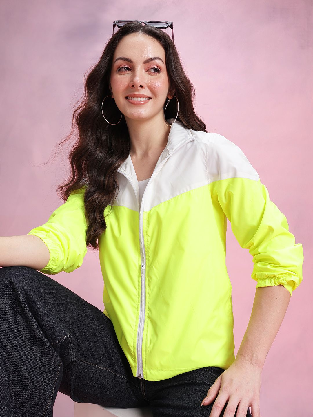 DressBerry Colourblocked Tailored Jacket