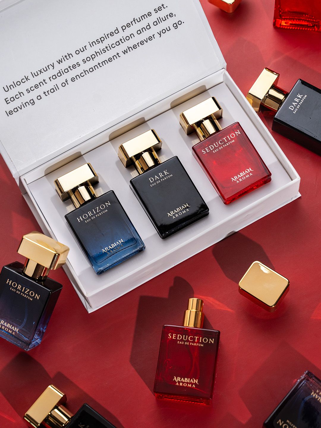 Arabian Aroma Unisex Set of 3 Perfume Gift - 30 ml Each