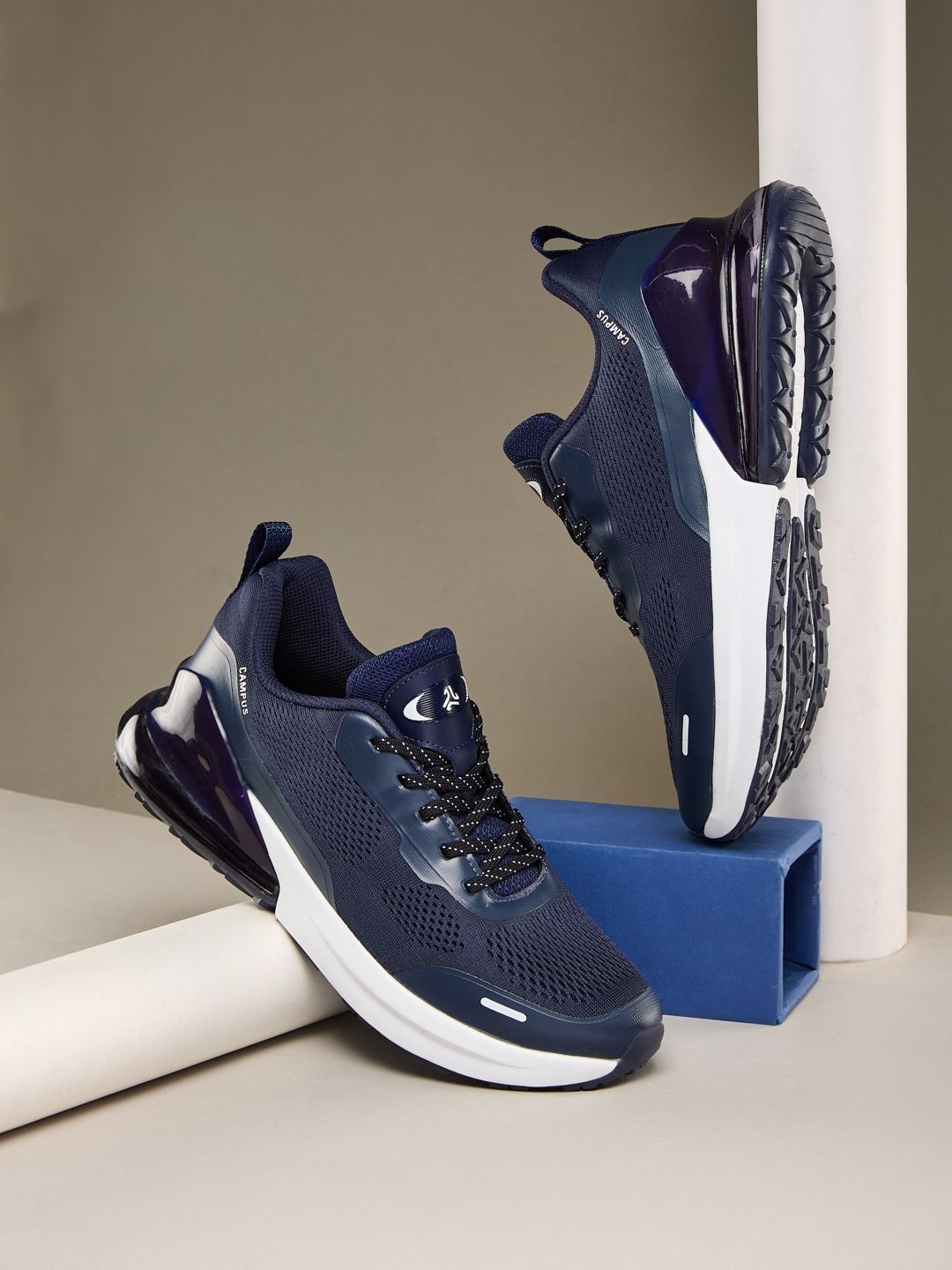 Campus Extract Gents Men Mesh Running Non-Marking Shoes