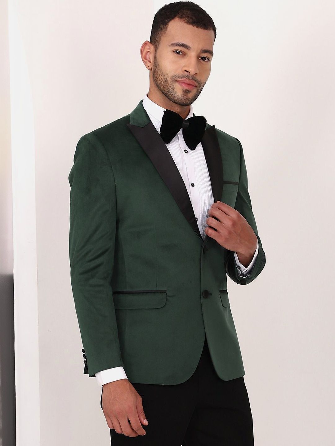 MANQ Men Slim-Fit 2-Piece Tuxedo Suits