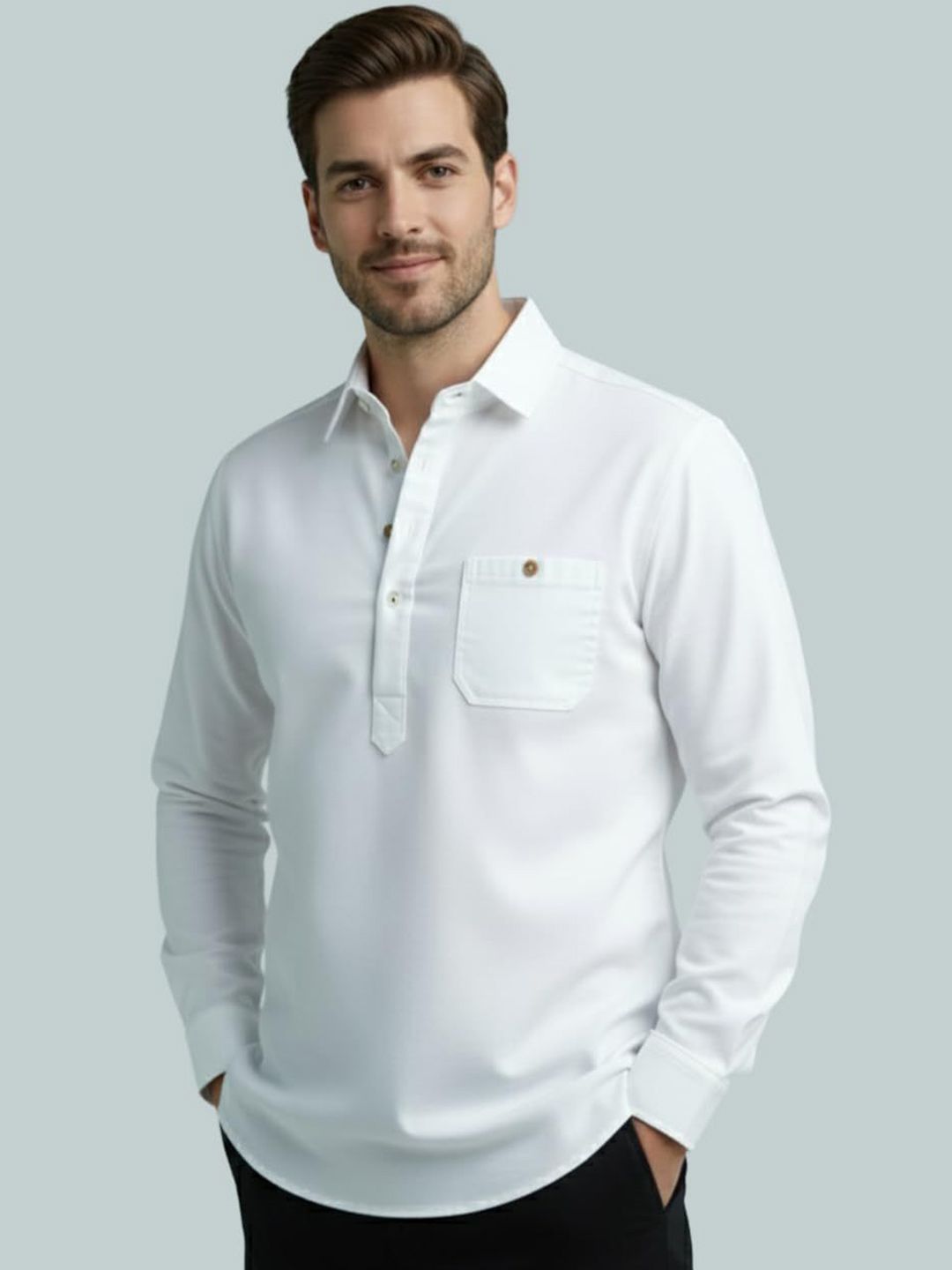 Vida Loca Men Solid Kurta