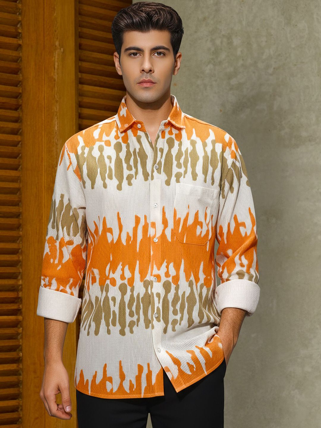 Metronaut Men Printed Casual Shirt