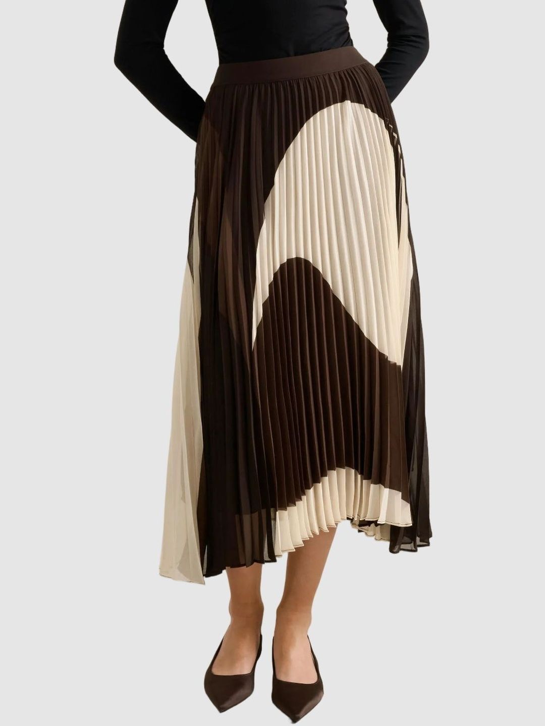 Buy Forever New Pleated Flared Midi Skirts - Skirts for Women