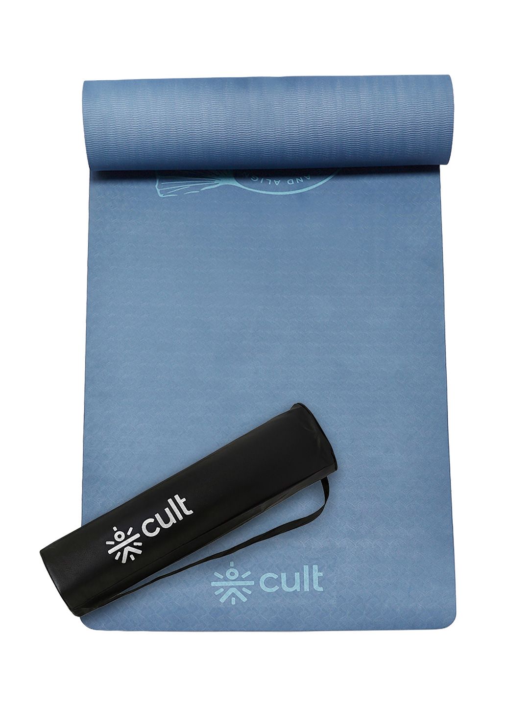 CULT CULT Teal TPE 10mm with Bag and Strap Yoga Mat